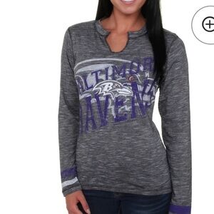 Baltimore Ravens Distressed Look long sleeve Tee